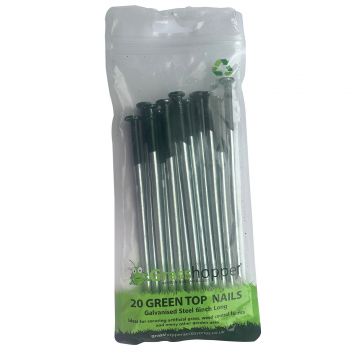 6" Galvanised Nails for Artificil Grass - Pack of 20