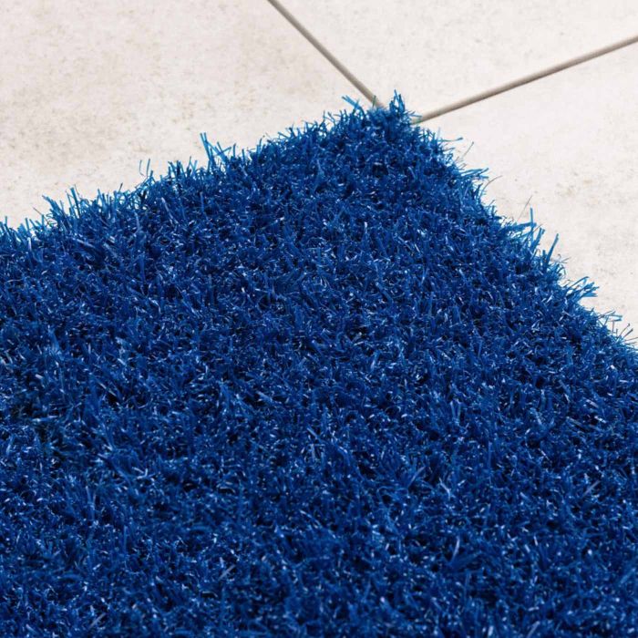 24mm Funky Colours Grass Dark Blue - Sample 20cm x 30cm main product photo