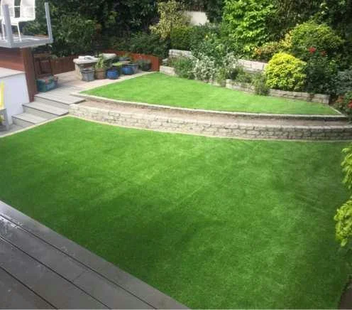 Artificial Grass in Beautiful Garden